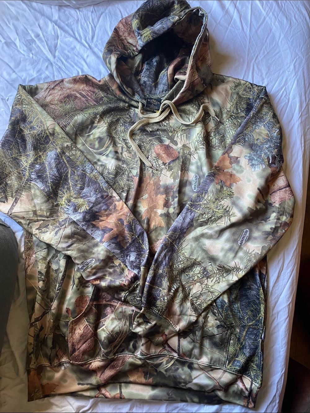 Realtree King's Camo Hooded Pullover - Green/Brown/Tan